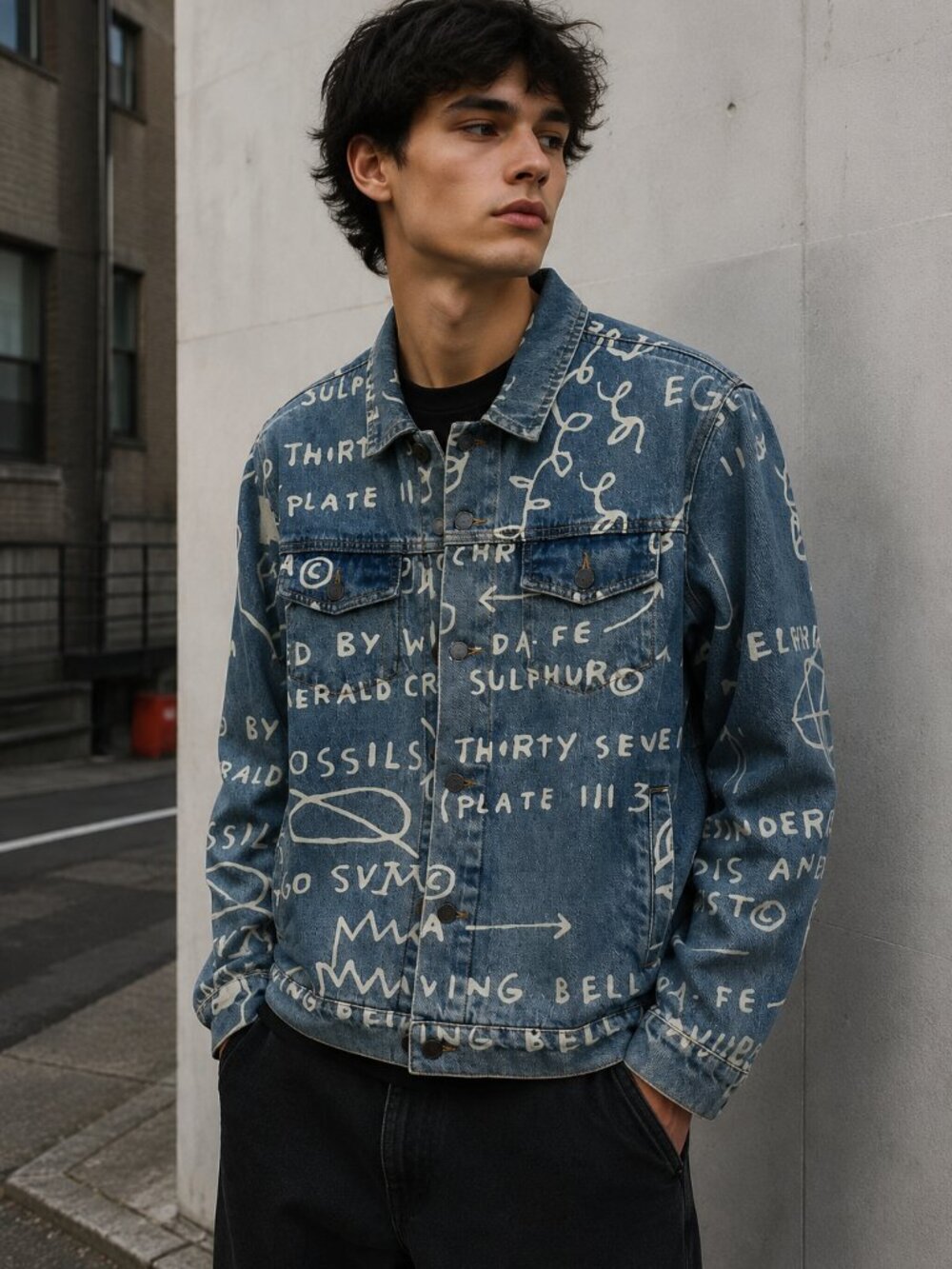 Diamond Supply Co. × Basquiat RARE Limited Edition Jean Jacket